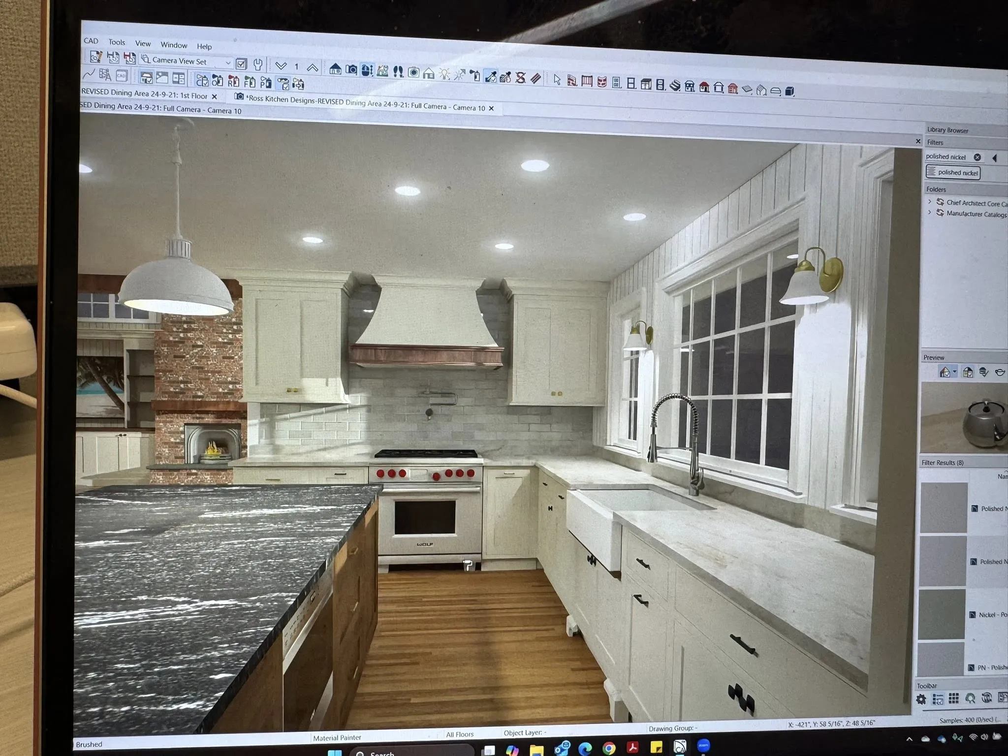 3D Kitchen Preview Mockup
